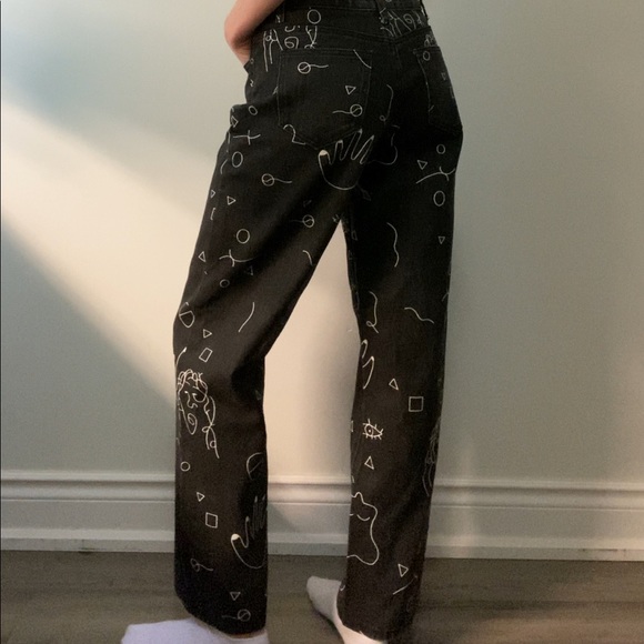 Patterned jeans - Picture 4 of 4